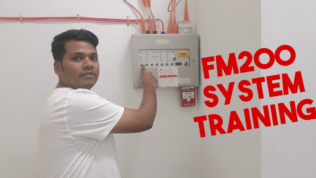 FM 200 SYSTEM | Fm 200 panel | fm 200 system training | FM 200