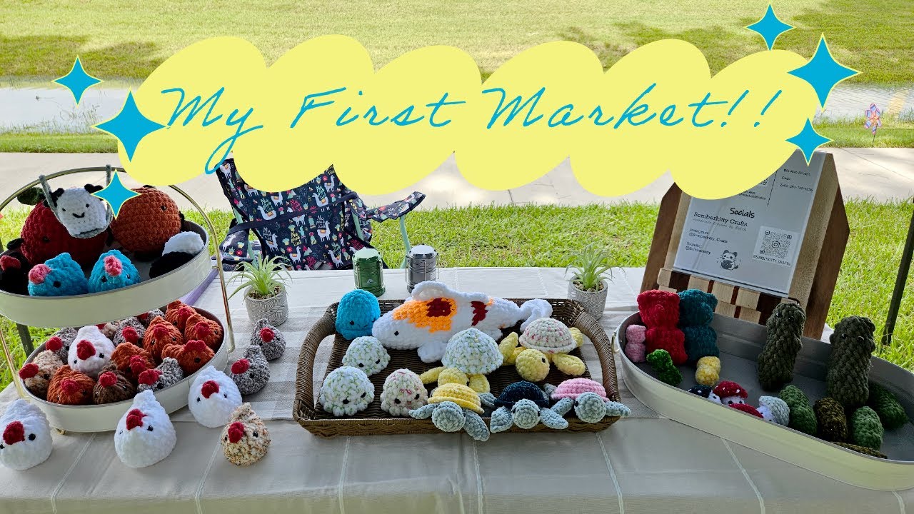 Crochet Market Vlog #1