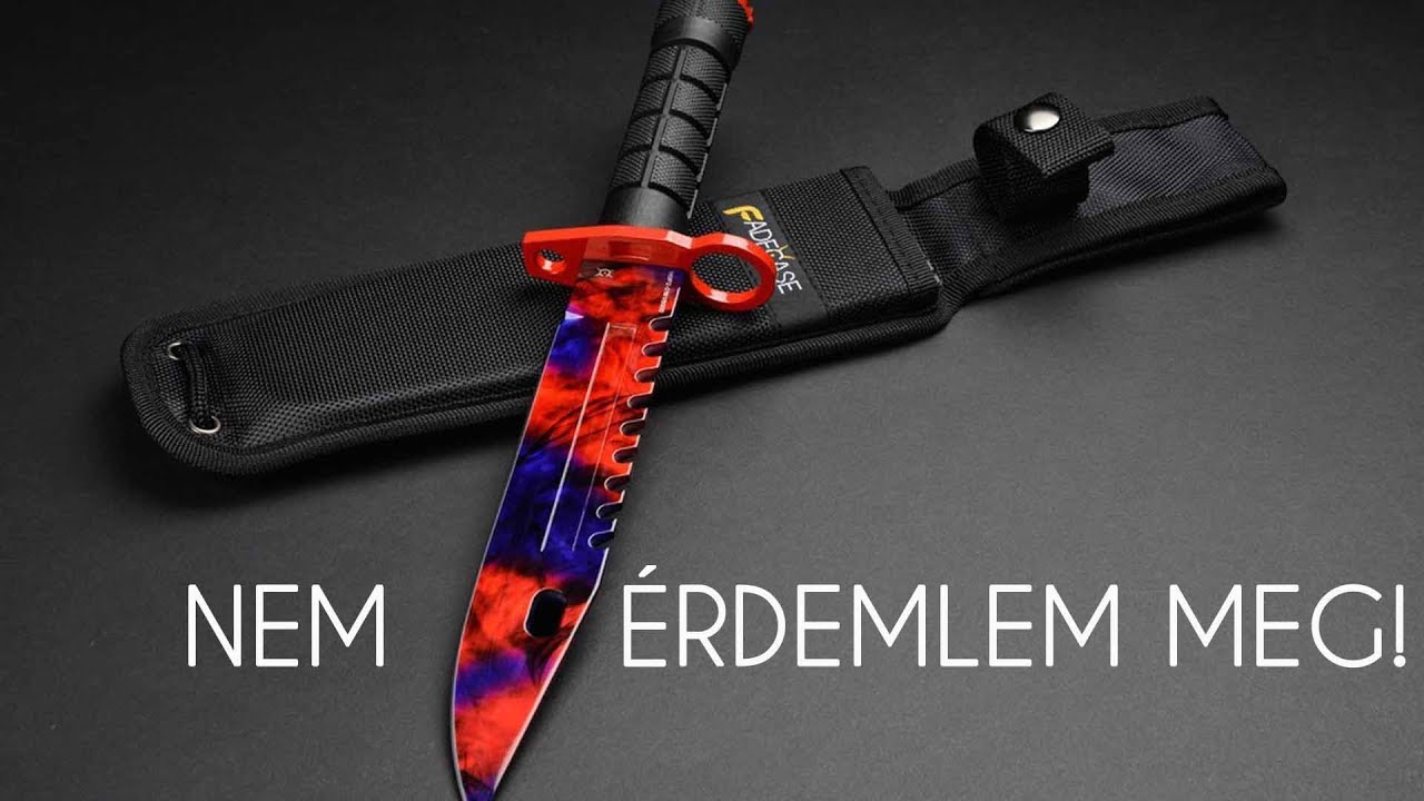 CS:GO KÉSEK - NEM ÉRDEMLEM MEG A SKINEKET