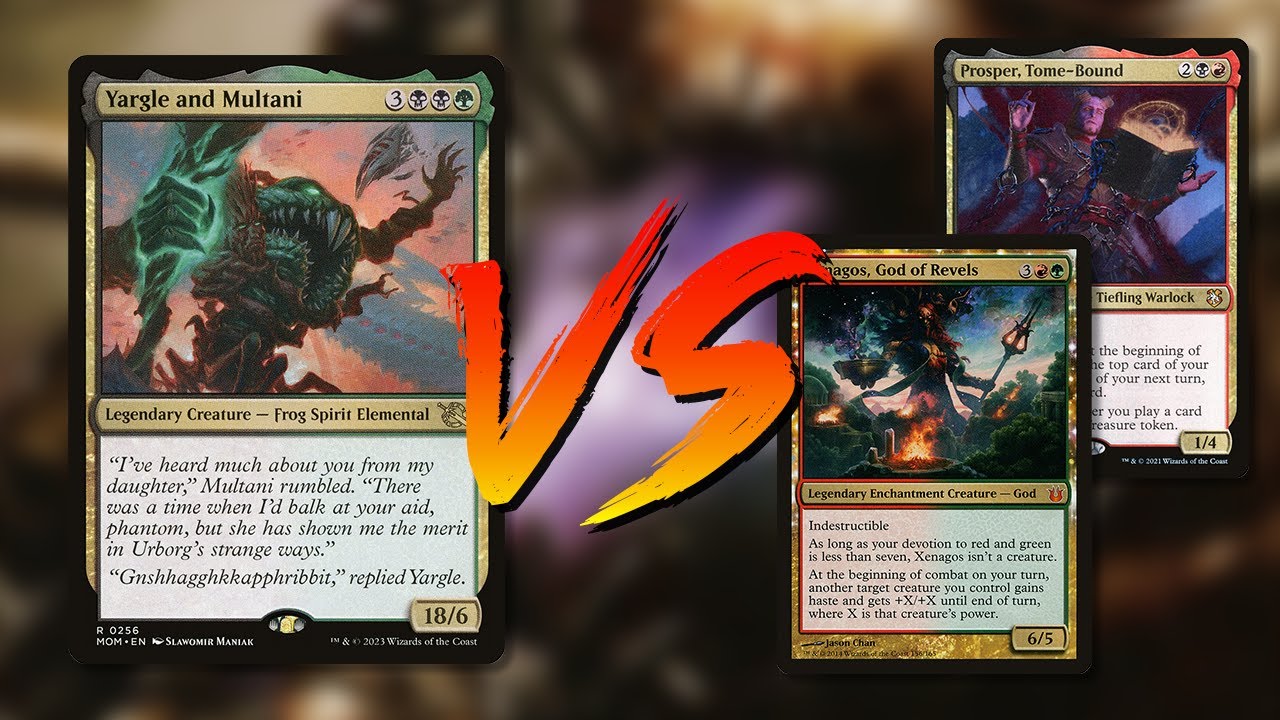 Yargle and Multani EDH Gameplay | 1v1 Commander Magic Online