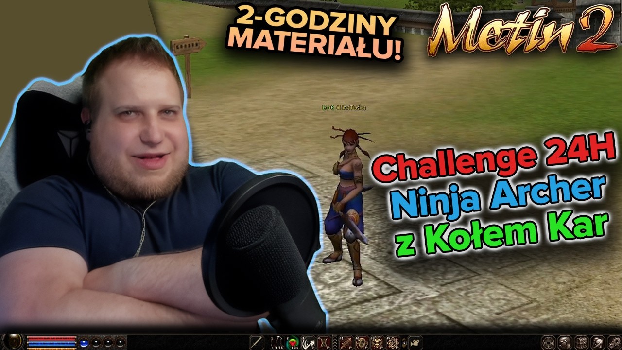 Sabal - Metin2 - Challenge do 40 lvla - Ninja Archer - Długa przygoda z Kołem Kar