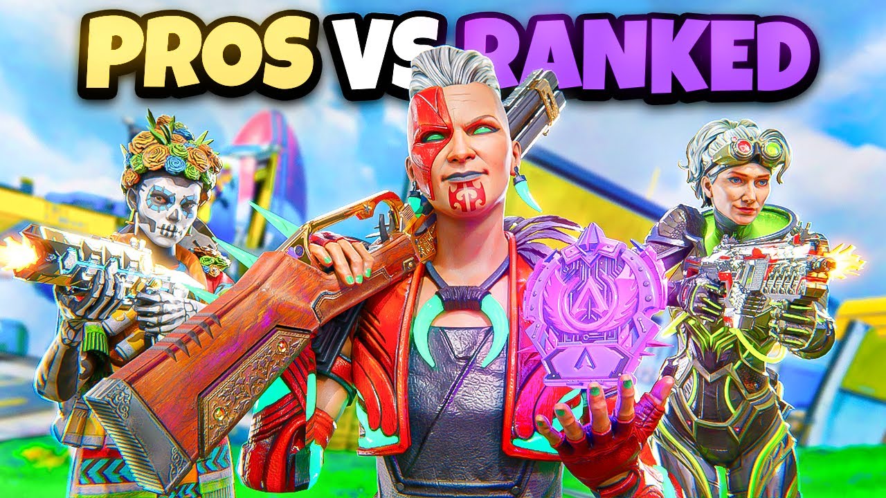 When Pros 3 Stack In Masters Ranked! (Apex Legends)