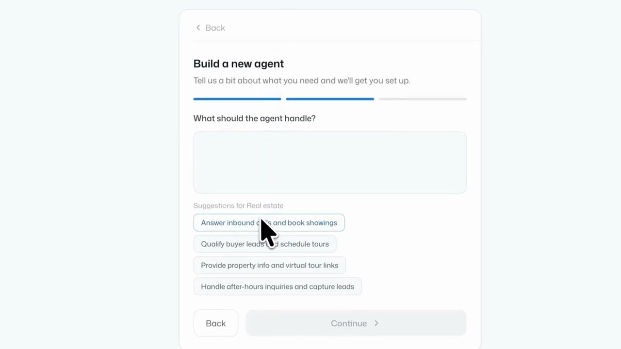 The AgentVoice Workspace: Build Agents in Minutes