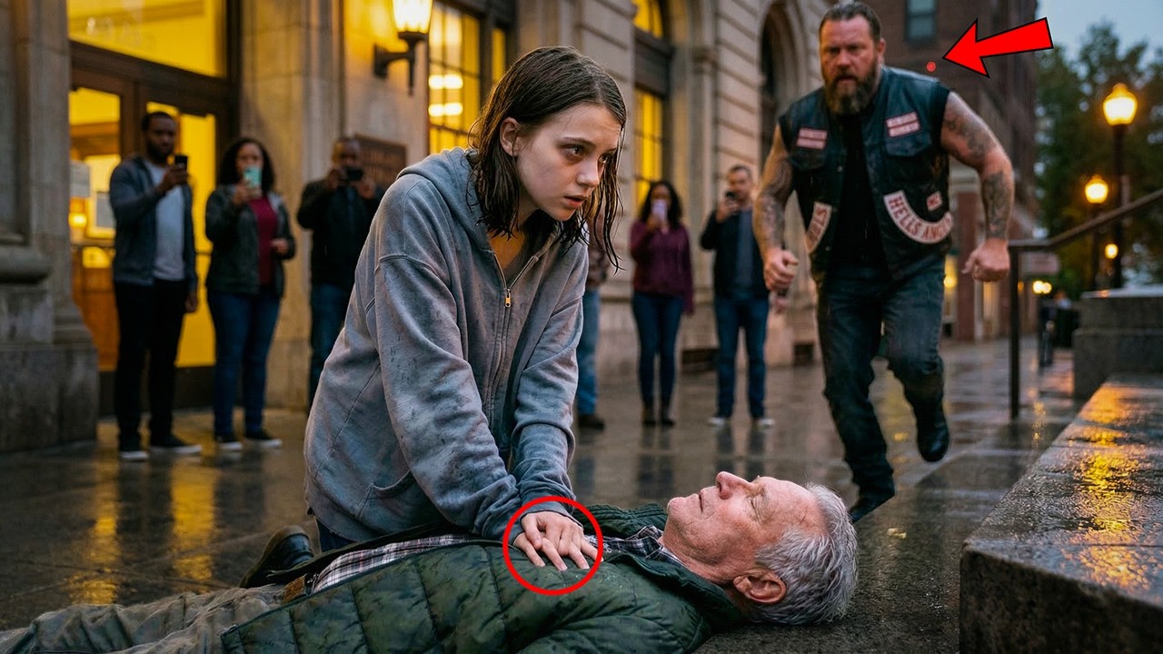 Homeless Girl Saved a Biker's Father From Stroke. What 89 Hells Angels Did Next Restore Your Faith