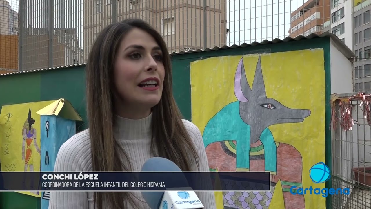 El colegio Hispania se prepara para el Carnaval