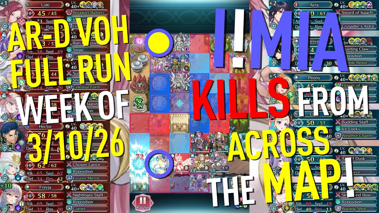 M!TIKI won’t SAVE YOU! I!MIA will KILL YOU! | Aether Raids Defense - Dark | week of 3/10/26 [FEH]