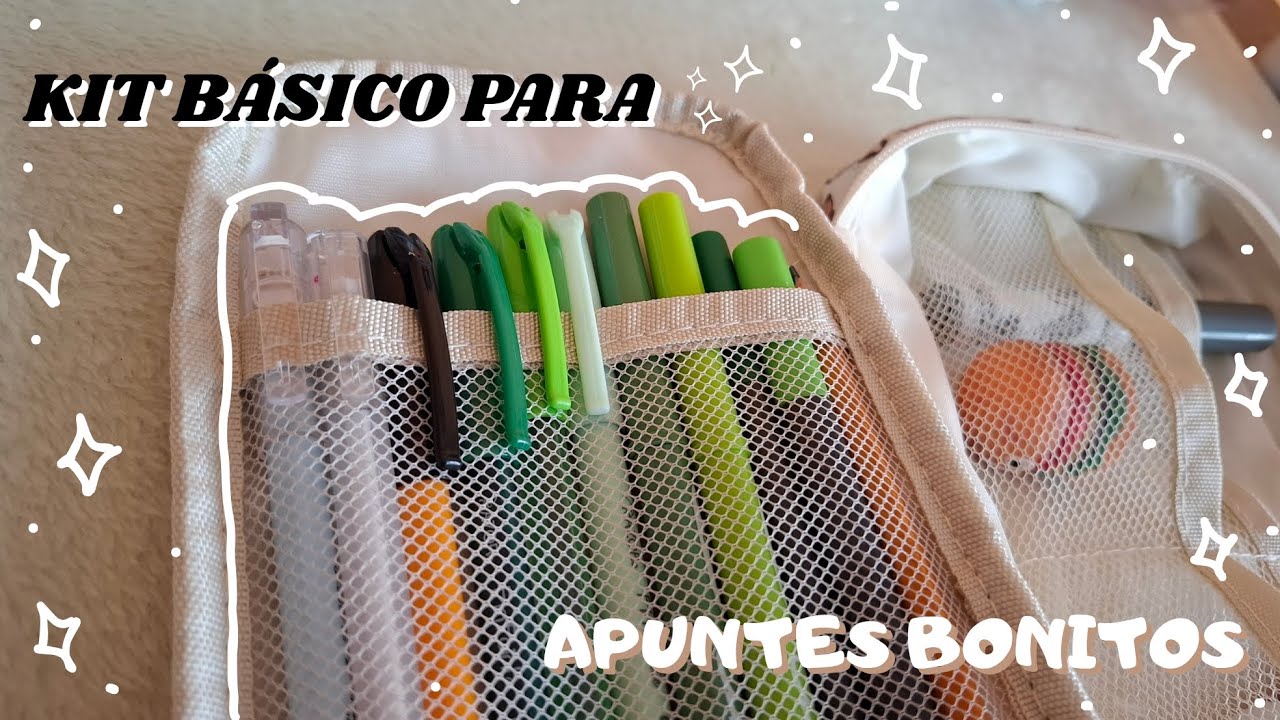 KIT BÁSICO PARA HACER APUNTES BONITOS 📚📝🌷 |Bal Notes