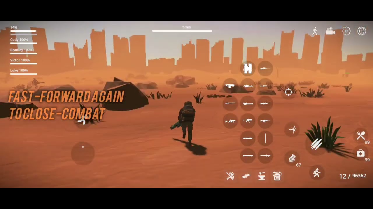 Dead Wasteland | T-700 - Surviving Close-Combat Twice