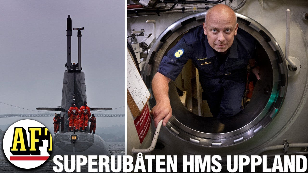 77 meter under ytan &ndash; h&auml;ng med ner till Sveriges modernaste ub&aring;t