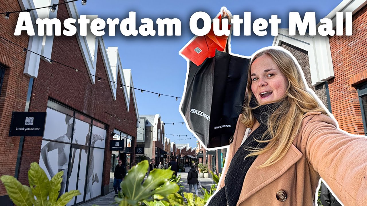 Outlet shopping mall near Amsterdam