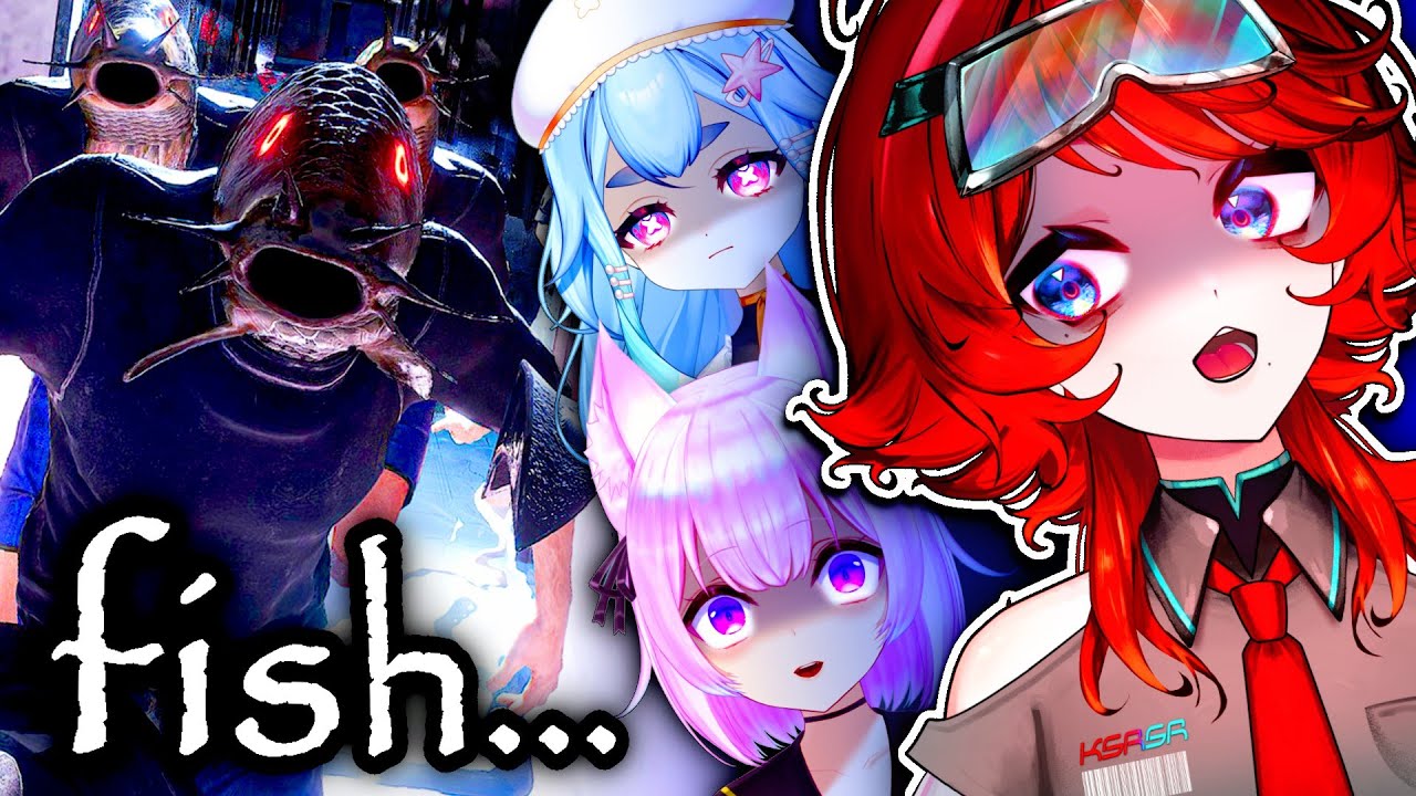WHAT IS CHILLA'S ART COOKING!? | UMIGARI / ウミガリ - Indie Fishing Horror Game #vtuber #gaming