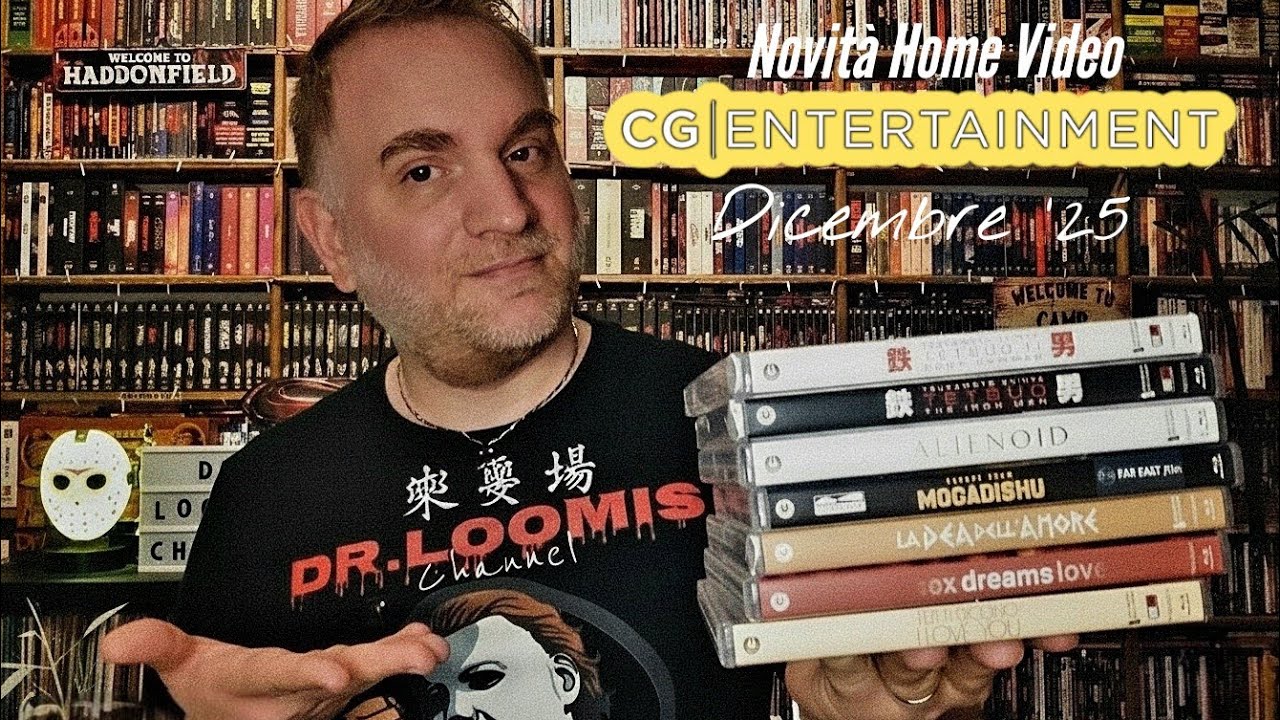 Novità Home Video CG ENTERTAINMENT [Dicembre '25] Blu-ray Unboxing 