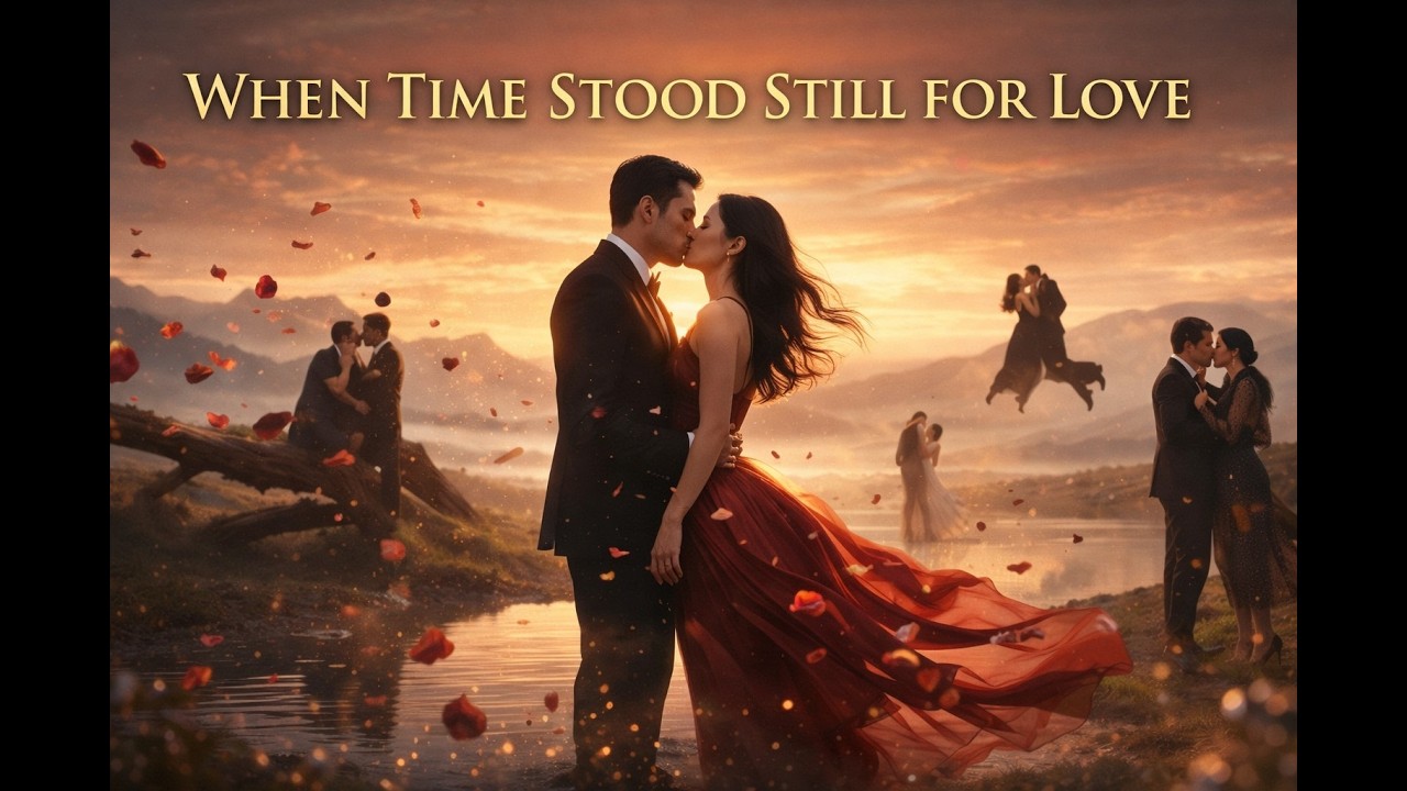 What Happens When Time Stops For Love? | 4K #GoldenAIAeon
