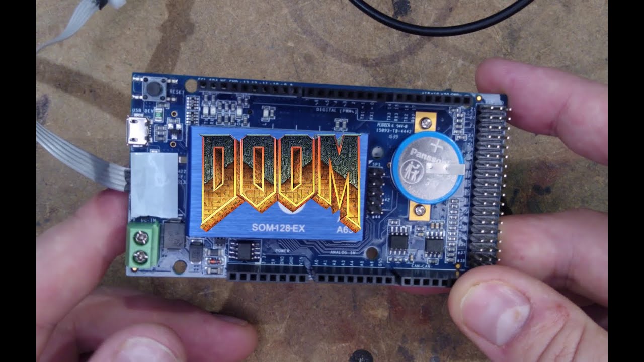 DOS-игры на Arduino?!