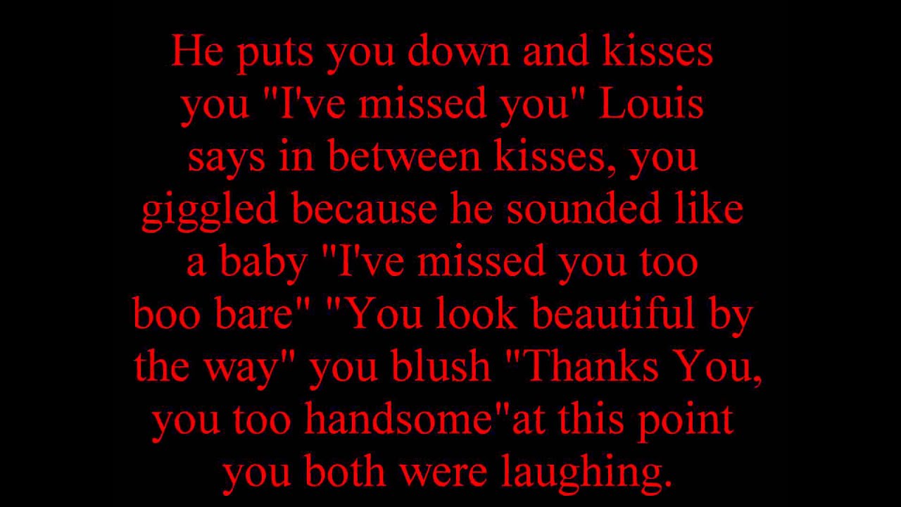 One Direction Imagine Louis Tomlison for Karsen Rosset