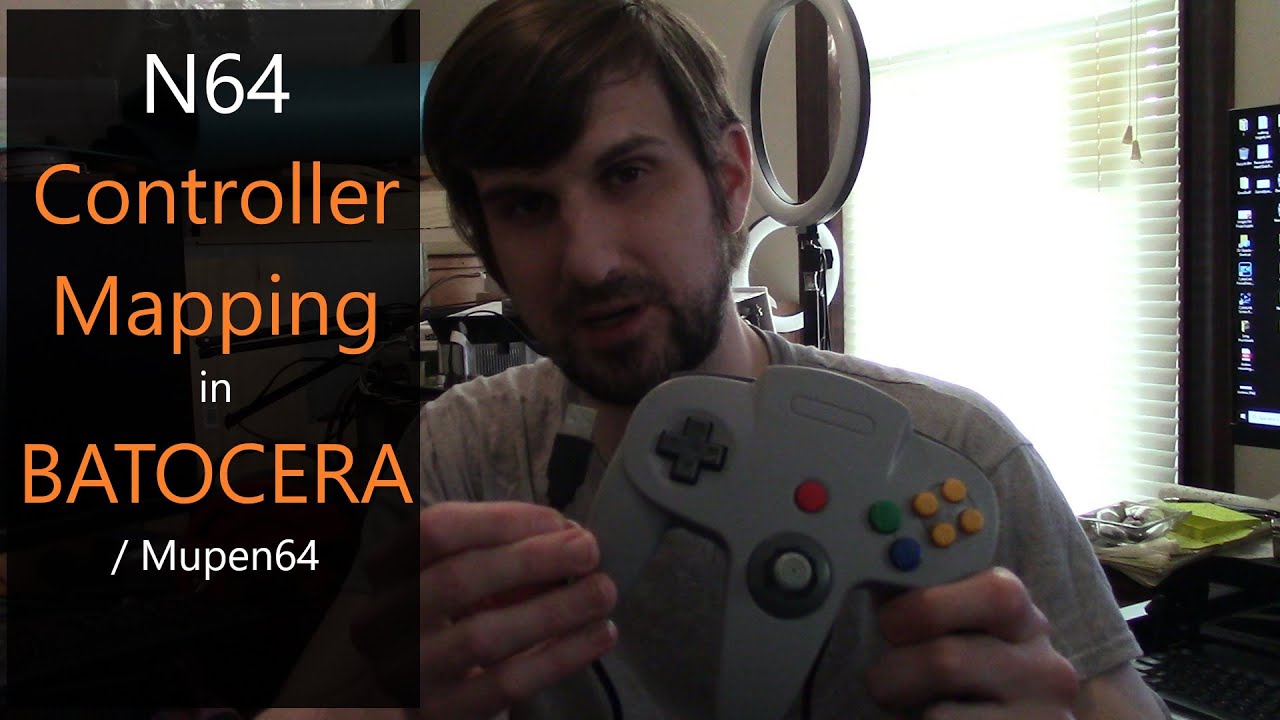 Manually mapping N64 Controller in Batocera (v36) / Emulationstation / Mupen64