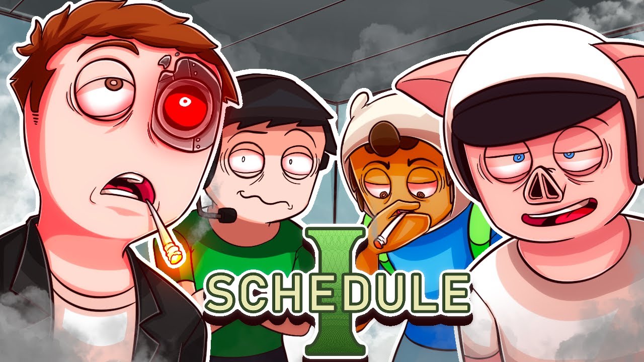 The Vanoss Crew gets HIGH (Schedule I Funny Moments)
