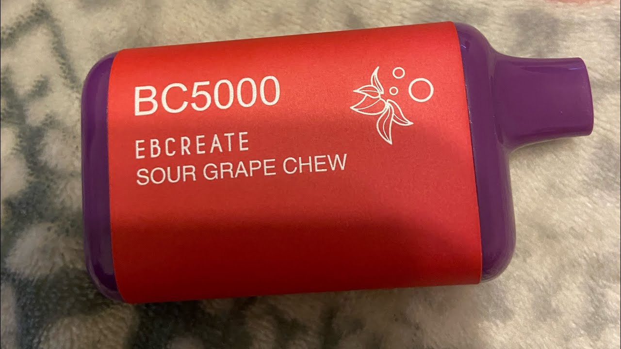 EB create thermal Edition sour grape chews