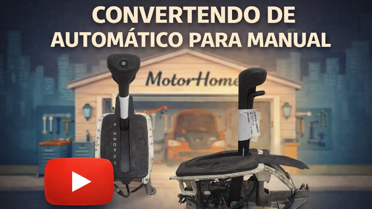 Convertendo Vectra de câmbio automático para manual parte 01