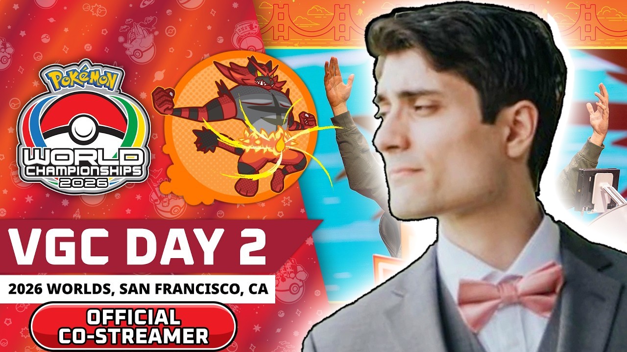 Pokemon VGC Worlds Day 2 - PokeaimMD #OfficialCostreamer