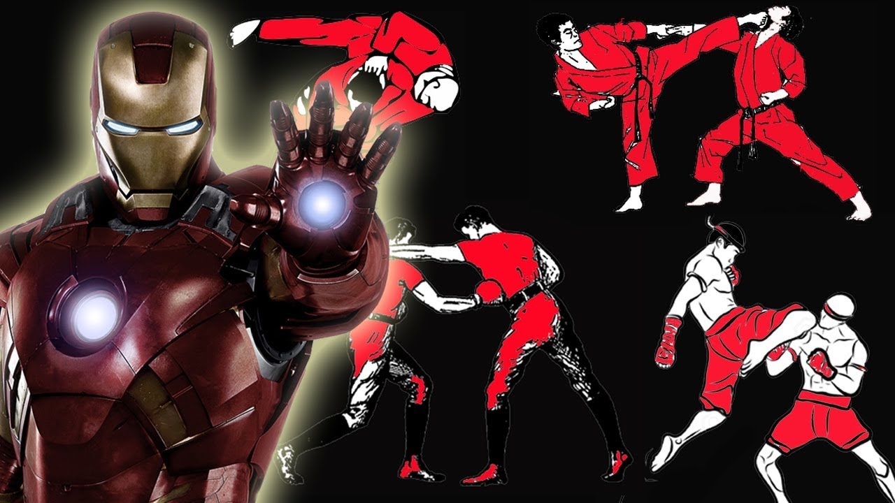 How many fighting styles does Iron Man know in Avengers: Endgame?