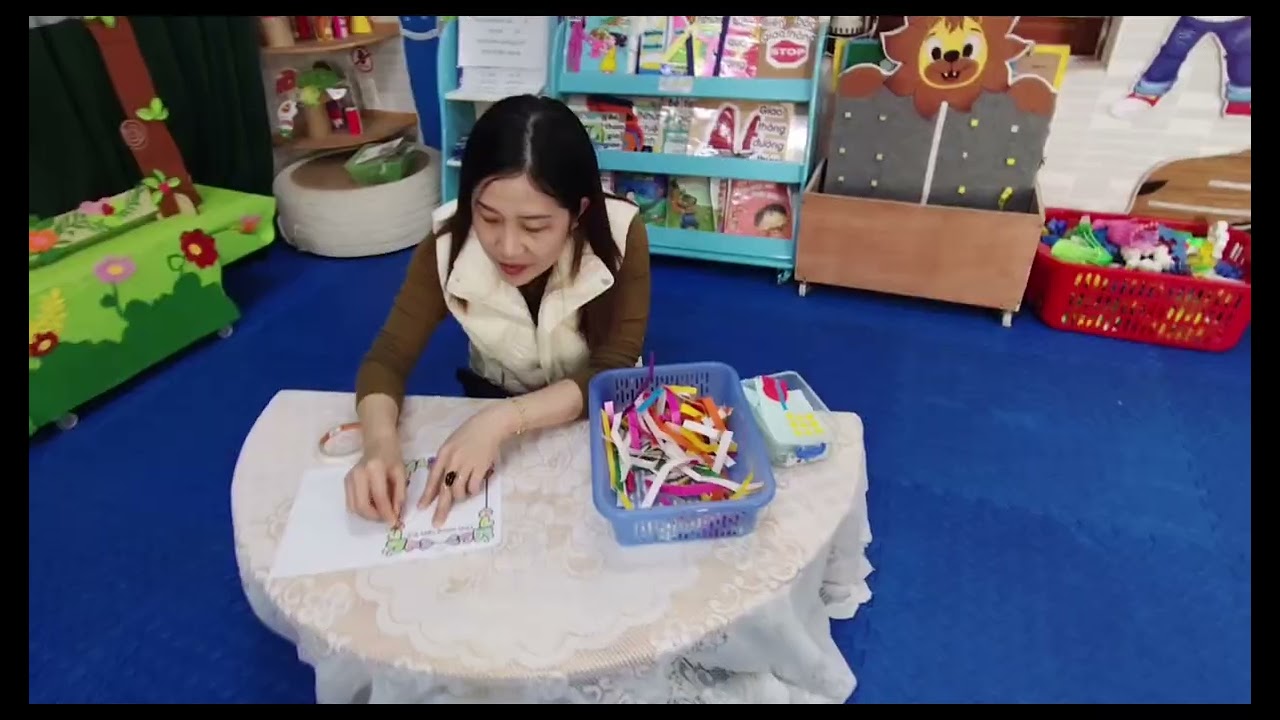 Bưu thiếp yêu thương- Chào tháng 3. Lớp 4 tuổi 2 trường Mầm non Lê Lợi 