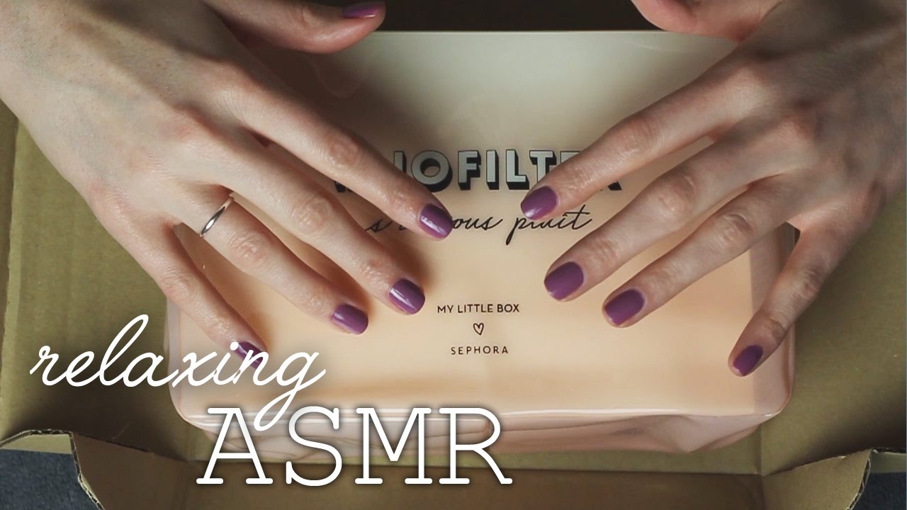 ASMR My Little Box Unboxing (🎧 soft spoken, light tapping, crinkling, packaging sounds)