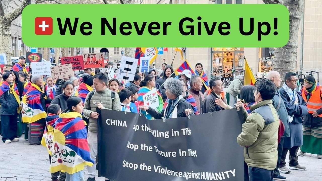 67th Tibetan Women's Uprising Day Swiss 12th March