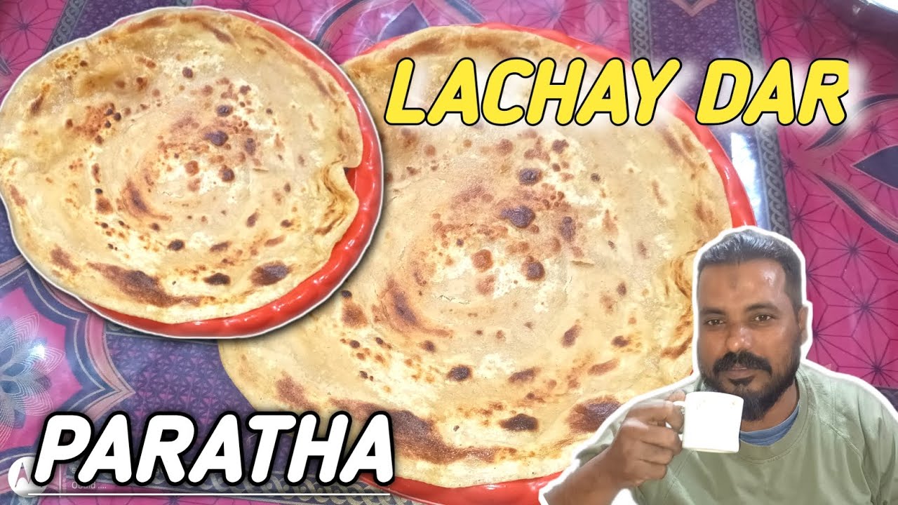 | AJ Begum ne banaya LACHAY DAR paratha😋|#crispy 