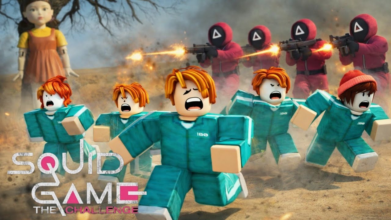 Escape From Red Light Green Light Challenge 🔥 Squid Game Gameplay in Roblox 🤯