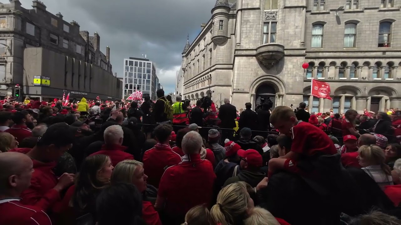 Aberdeen fc parade PART ONE