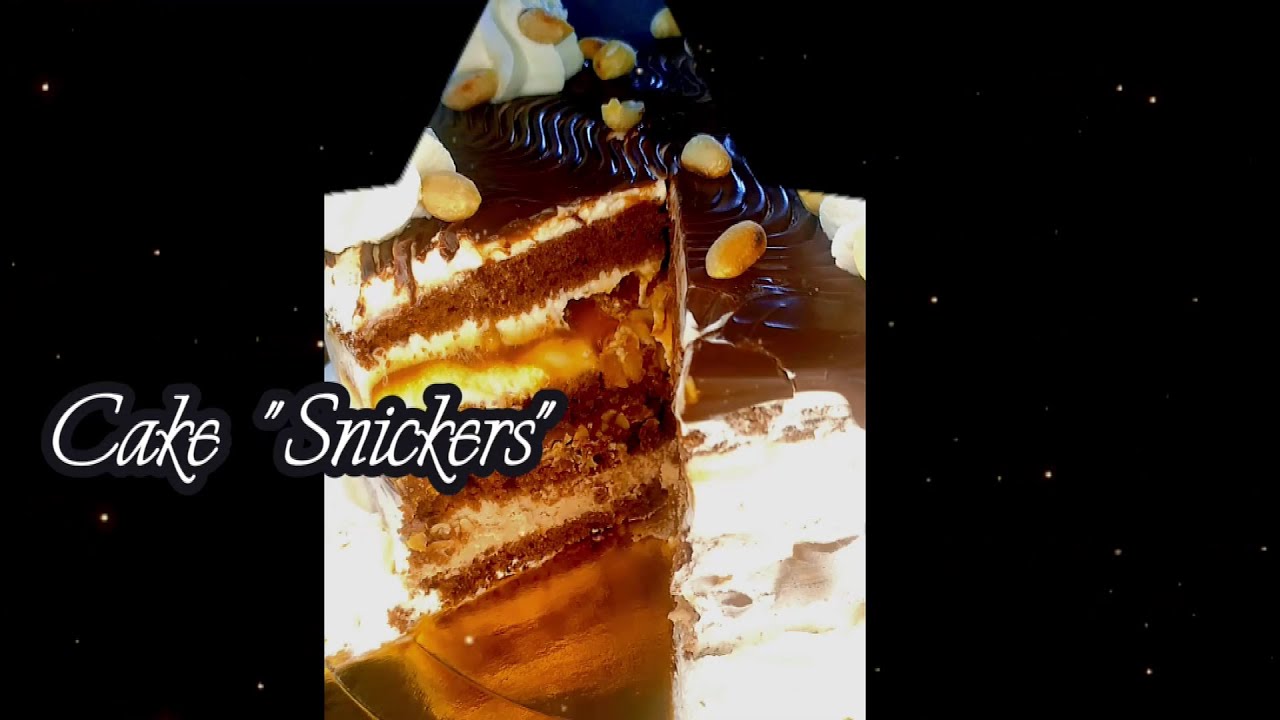 Snickers cake recipe