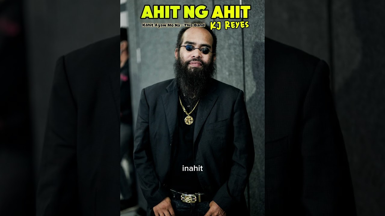 Kahit Ako'y Mag-ahit | Kahit Ayaw Mo Na-this band | Parody ni KJ Reyes #ahitngahit
