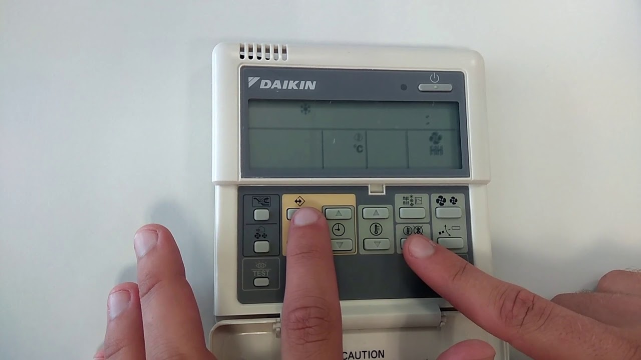 MANDO BRC1D52: Cómo programar tu equipo Daikin