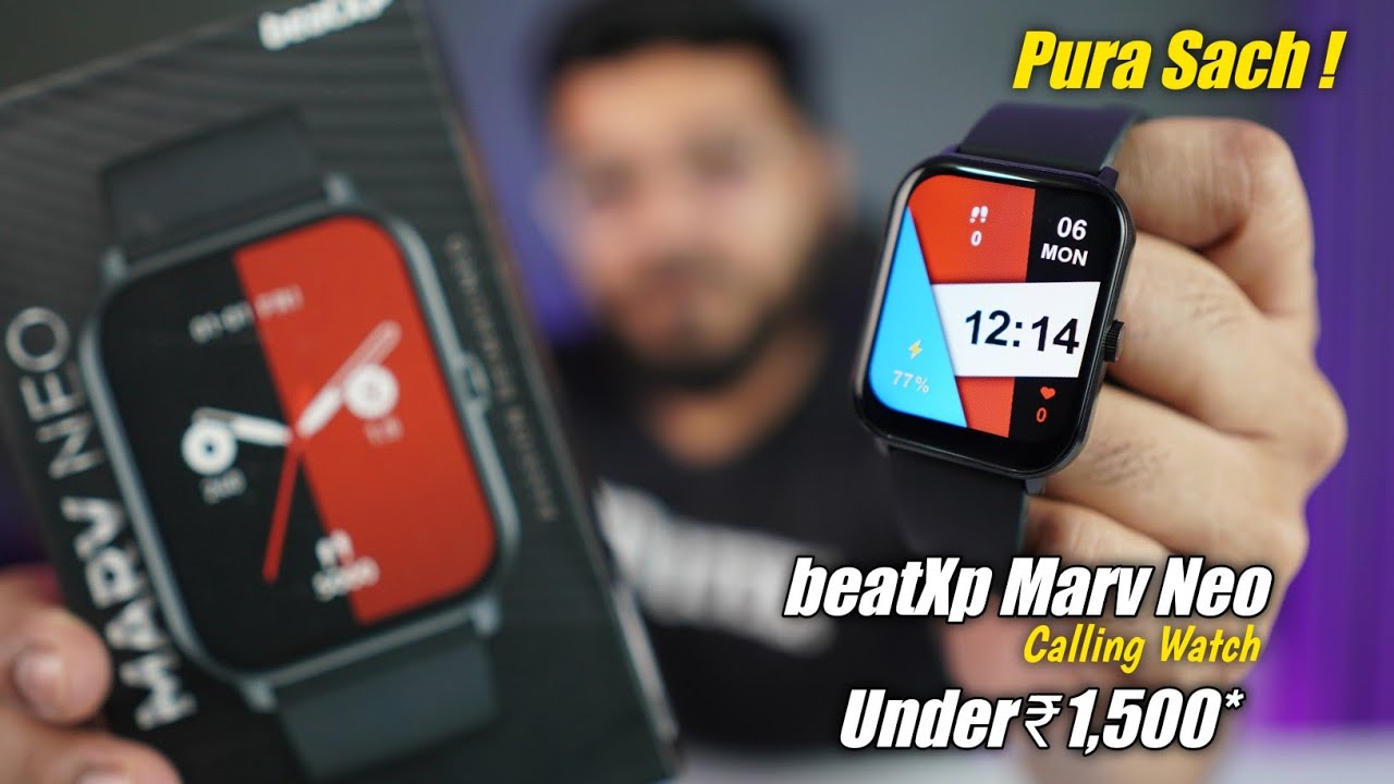 BeatXp Marv Neo smartwatch full detaiuled Review | Under 1500 Best watch??