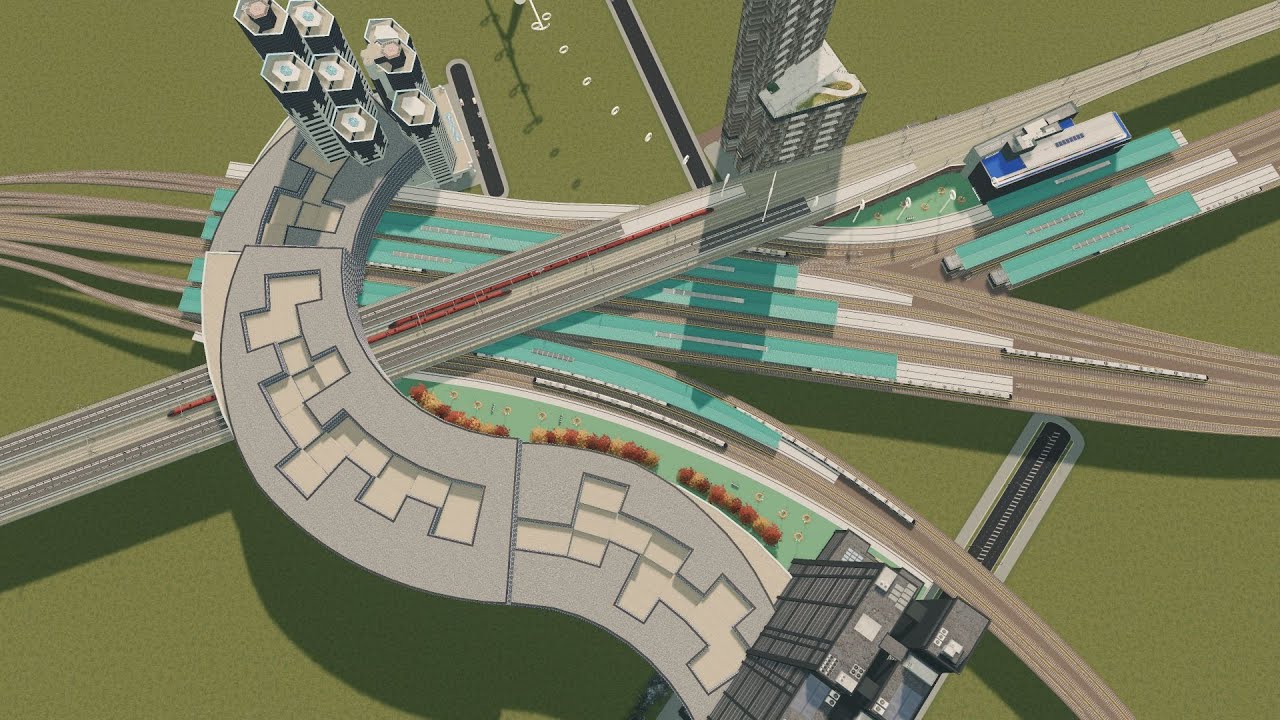 Starting My Largest Train Station Project - Cities: Skylines - Asturis 2
