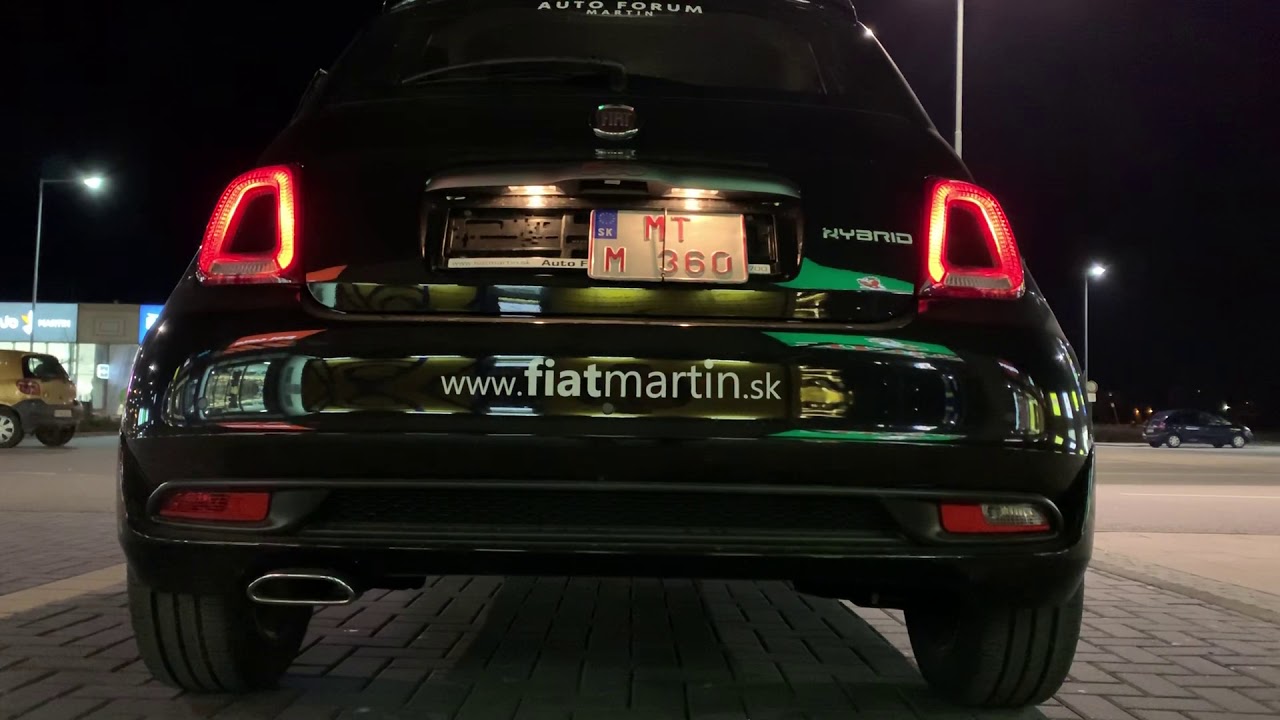 Fiat 500 1.0 BSG Hybrid sound