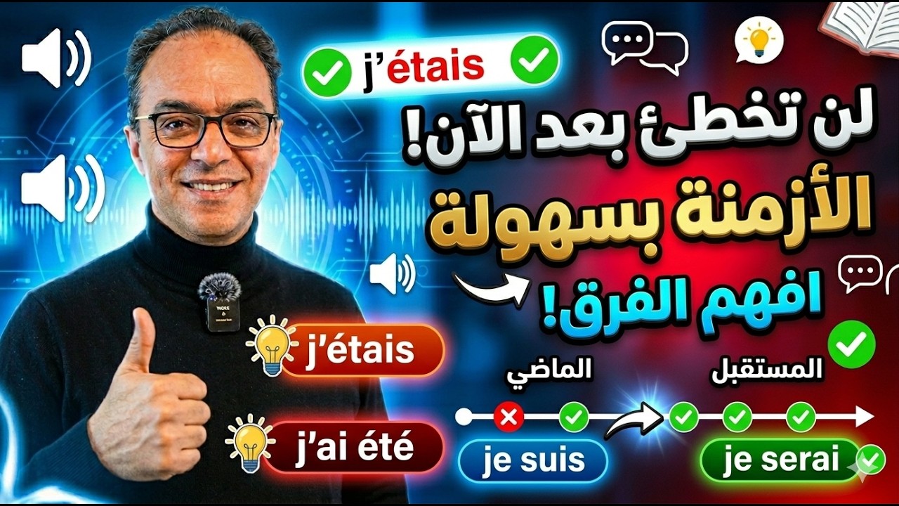 la conjugaison et l'utilusation du Verbe être - تصريف واستعمال فعل etre🇨🇵