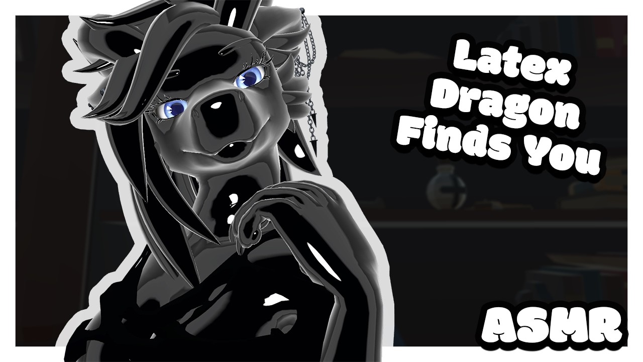 [Furry ASMR] Latex Dragon Girl Finds You Lurking in Her Mansion (Roleplay)