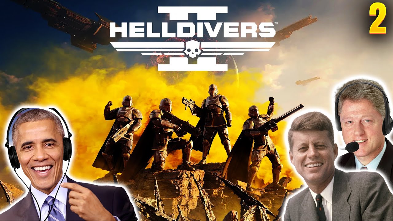 US Presidents Play Helldivers 2 Episode 2