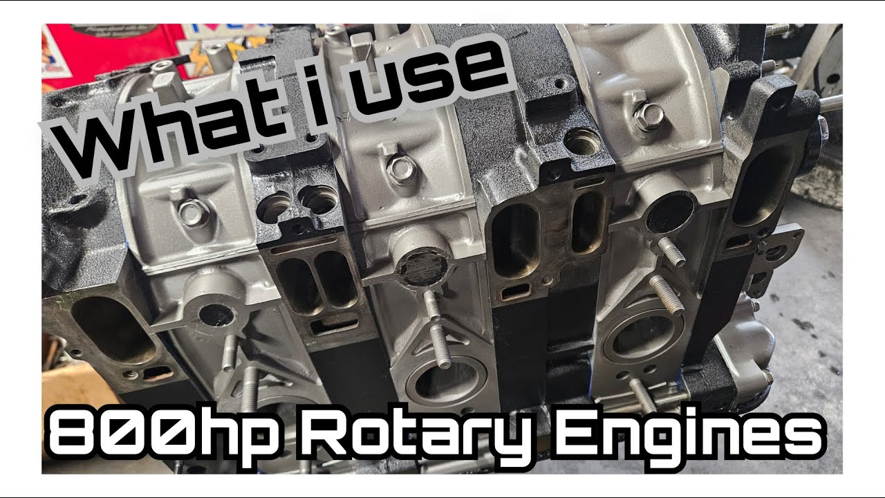 800hp reliability in a ROTARY Engine - 3Rotor Build specs for success - KMR ROTARY Mazda 3rotor 20b