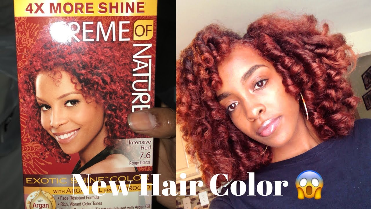 I DYED MY HAIR RED 👀