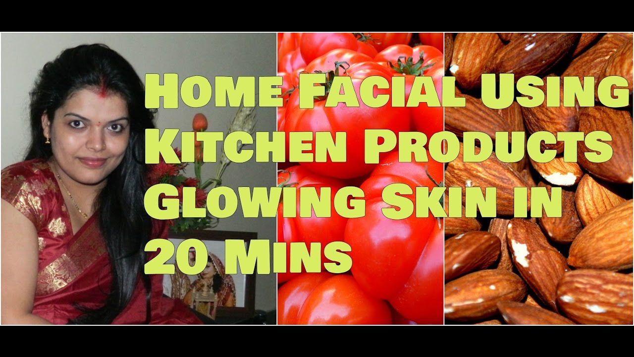 FACIAL at HOME STEP BY STEP with NATURAL Ingredients, for GLOWING SKIN, ACNE, OILY or DRY skin