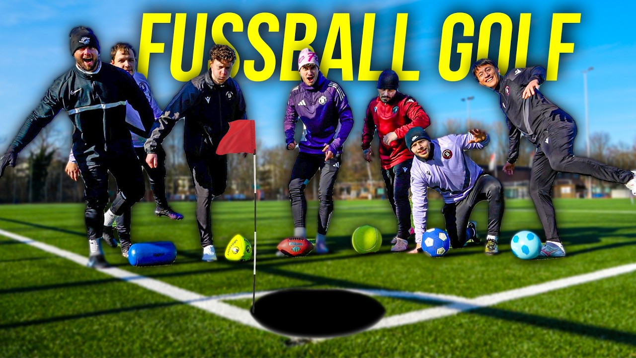 UNMÖGLICHE XXL GLÜCKSRAD FUßBALL GOLF CHALLENGE