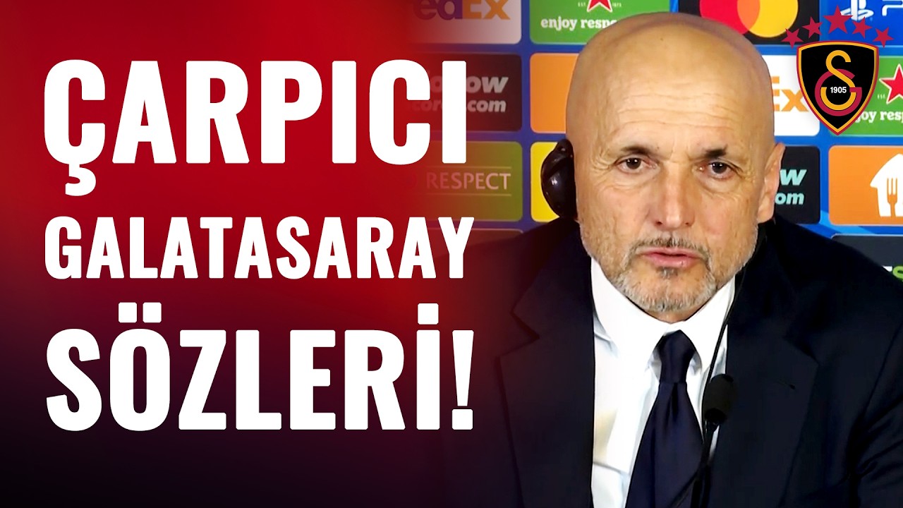 Spalletti'den Çarpıcı Sözler! 