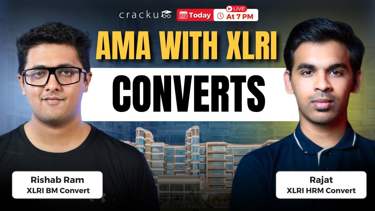Ask Me Anything with XLRI Converts | XAT Toppers Rishab Ram (XLRI BM) and Rajat (XLRI HRM)