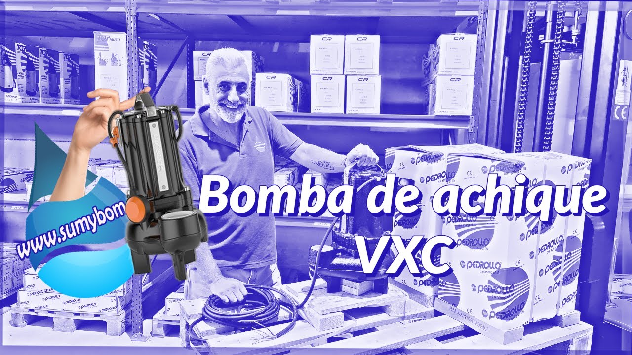 Bomba de achique Pedrollo VXC / En Sumybom somos expertos en electrobombas