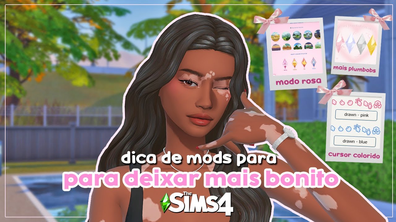 MODS para PERSONALIZAR e deixar MAIS BONITO o seu The Sims 4! 💗✨