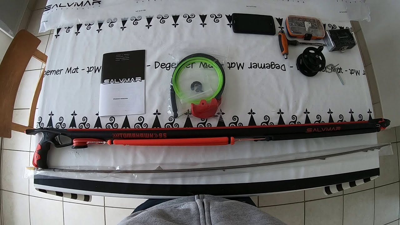 montage arbalète chasse sous marine / salvimar tomahawk