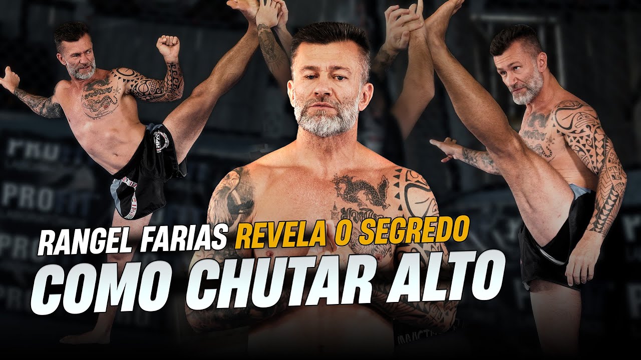 Como CHUTAR ALTO no Muay Thai - Rangel Farias